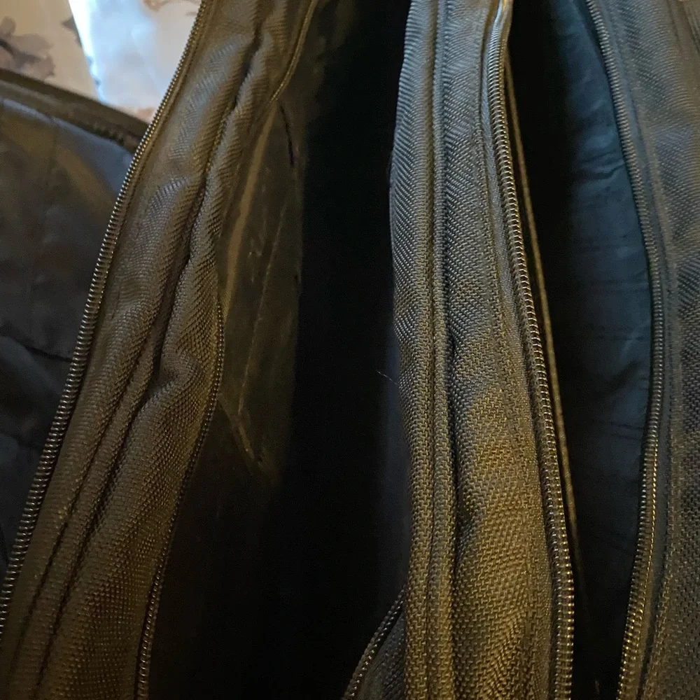 Men’s Black TravelPro Multifunctional Canvas Briefcase